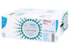 Asciugamani piegati "Z" Uninature 1 velo 38 gm2, 20,3 x 24 cm, piegati a Z, crêpe,