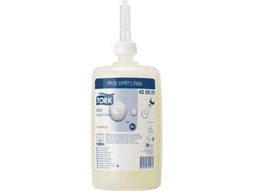 Savon liquide Tork Premium Mild (S1) bouteille de 1 litre, nacré, léger