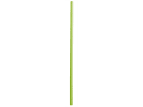 Pailles en papier, droites, ø 6 mm, longueur 197 mm, vert citron