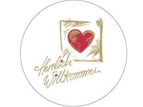 Capuchons en carton mat, 74 mm, « WELCOME »