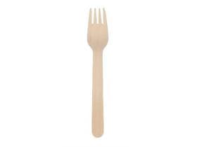 Forchetta in legno di betulla, 100% FSC, cerata, erede dell'art. 445772