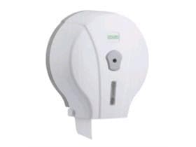 Toilettenpapierspender klein, weiss Mini Jumbo Rollen, 26x24x13 cm