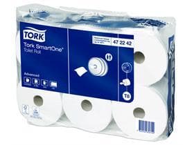 WC-Papier Tork Smart One, Tissue Advanced, (T8), 2-lagig, 13.4 x 18 cm,