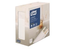 Sacchetti per posate Tork LinStyle Premium 39 x 39 cm, bianco, 1 strato