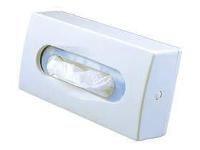Support pour mouchoirs cosmétiques, blanc, modèle mural ou sur pied, 270 x 140 x 70 mm