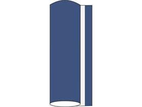 Rouleaux de nappe Airlaid, 120 cm x 40 m, bleu roi