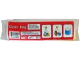 PE-Light Quick-Bag 35 Lt. naturale, 550 x 550 + 60 mm con coulisse