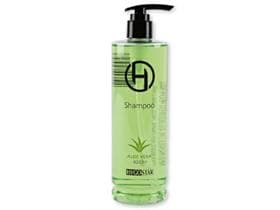 Shampooing pompe transparent 400 ml, transparent, parfum : Aloe Vera