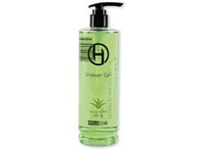 Gel douche pompe transparent 400 ml, transparent, parfum : Aloe Vera