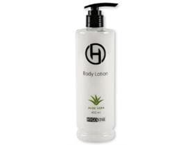 Lotion corporelle en flacon pompe, transparente 400 ml, transparente, parfum : Aloe Vera