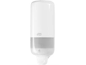 Distributeur de savon Tork Elevation S1, plastique blanc, H296 x L112 x P114 mm,