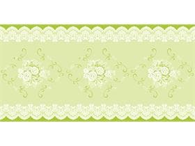 Runner da tavolo in airlaid, 40 cm x 24 m, verde "FRANZISKA"