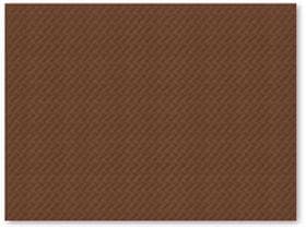 Tovaglietta americana 1 velo, 30 x 40 cm, stampa cioccolato, bordo dritto