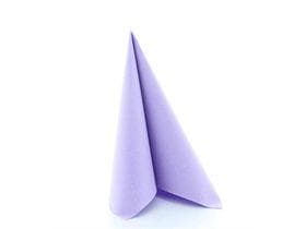 Servietten Airlaid, 40 x 40 cm, 1/4 Falz, lila