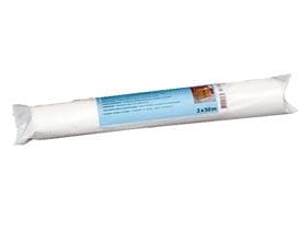 Rouleau économique PEHD fin 2 m x 50 m plié à 50 cm avec mandrin, environ 7 my