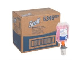Mousse de savon de luxe Scott 200ml rose Lotion de lavage normale
