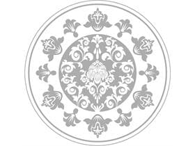 Capsules carton mat, 74 mm, argent "PASCAL"