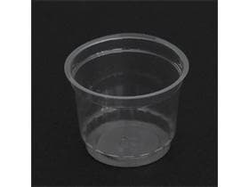 Becher 45 ml glasklar, rund ø 50 mm Höhe 40 mm, aus PET