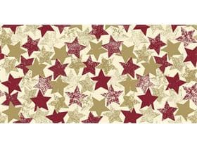 Chemin de table Airlaid, 40 cm x 24 m, Levi « bordeaux »