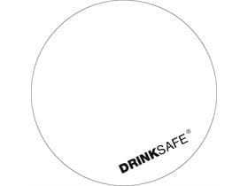 Capsules carton mat, 62 mm, « DRINKSAFE / BEE »