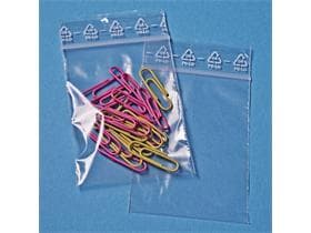 Mini sachet ziplock 280 x 400 mm 0,05 mm, transparent, sans zone d'étiquetage