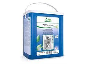 Lessive en poudre haute performance ACTIV bicompact, fût de 10 kg, Ecolabel européen