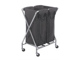Carrello per lavanderia Numatic NX1002N, compatto, leggero, realizzato in robusto telaio verniciato a polvere