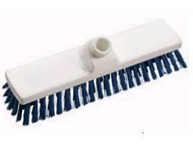 Spazzolone per pavimenti piccolo, rigido, 225x60x23mm setole 0,50mm, blu