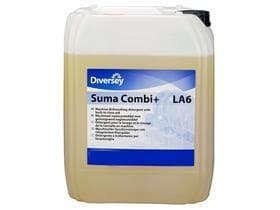 Detersivo e brillantante per lavastoviglie SUMA Combi+ LA6, 2 taniche da 5 l