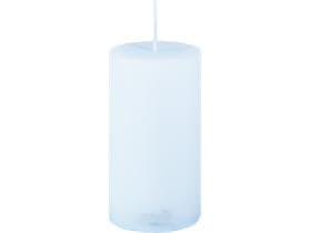 Candele a colonna, Ø 50 mm x 100 mm, azzurro