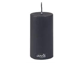 Candele a colonna, Ø 50 mm x 100 mm, nere