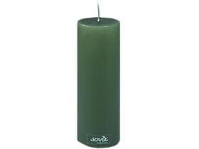 Candele a colonna, Ø 50 mm x 150 mm, verde scuro