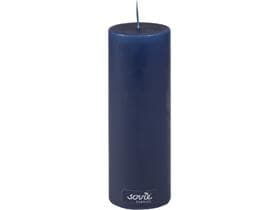 Candele a colonna, Ø 50 mm x 150 mm, blu scuro