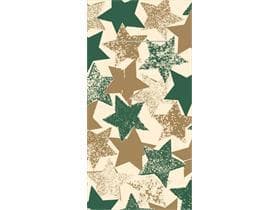Tovagliolo monouso Airlaid 65 g/m², 40x40 cm, piega 1/8, "LEVI" verde