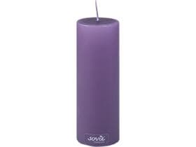 Candele a colonna, Ø 50 mm x 150 mm, melanzana
