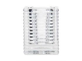 Vetro per candele, cubo trasparente 72 x 72 x 98 mm