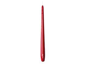 Candele affusolate premium, 2,2 x 28 cm, durata della combustione 10 ore, rosso