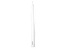 Candele Gastro coniche, 2,2 x 24 cm, bianche