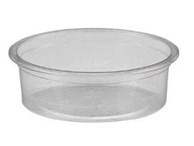 Inserto per tazza gastronomia (Art.81XXPETC) 250 ml, ø 115 mm, altezza 42 mm, in