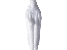 Figurines de pâtisserie « Rois/Reines » en plastique blanc, de qualité alimentaire