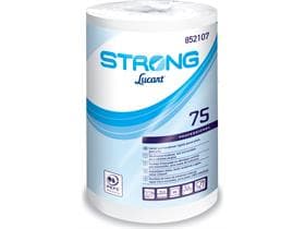 Rouleaux de chiffons de nettoyage Strong 75, 100 % cellulose, 2 plis, blanc brillant, 300 coupons