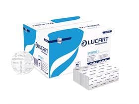 Asciugamani resistenti piegati a Z, 100% cellulosa, 2 veli, bianco brillante, piegati a Z, 22,5 x 24 cm,