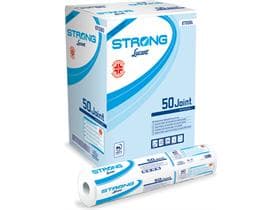 Coprisdraio Strong, 100% cellulosa bianco lucido, 2 veli, 50 metri lineari, 135 teli