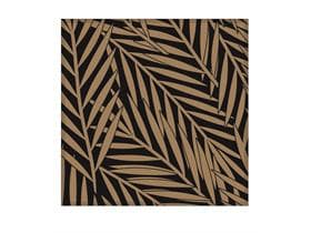 Sottobicchiere in tessuto 9-lg, 95x95 mm, "BOTANIC" oro