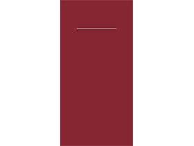 Tovagliolo monouso Airlaid 55 g/m², 40x40 cm 1/8 piega, BASIC bordeaux.