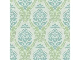 Tovaglioli Airlaid, 40 x 40 cm, piegati in 1/4, "DORIS" verde/blu