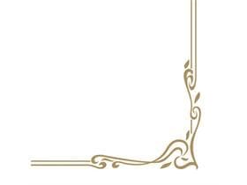Tovaglioli Airlaid, 40 x 40 cm, piegati 1/4, "COLOR LINE" oro