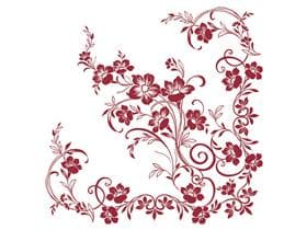 Servietten Airlaid, 40 x 40 cm, 1/4 Falz, "KATJA" bordeaux