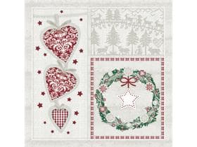 Tovaglioli Airlaid, 40 x 40 cm, piegati 1/4, Benita