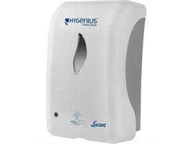 Distributeur de savon mousse Hygenius No-Touch, H244 x L144 x P124 mm, distributeur 1 sachet,